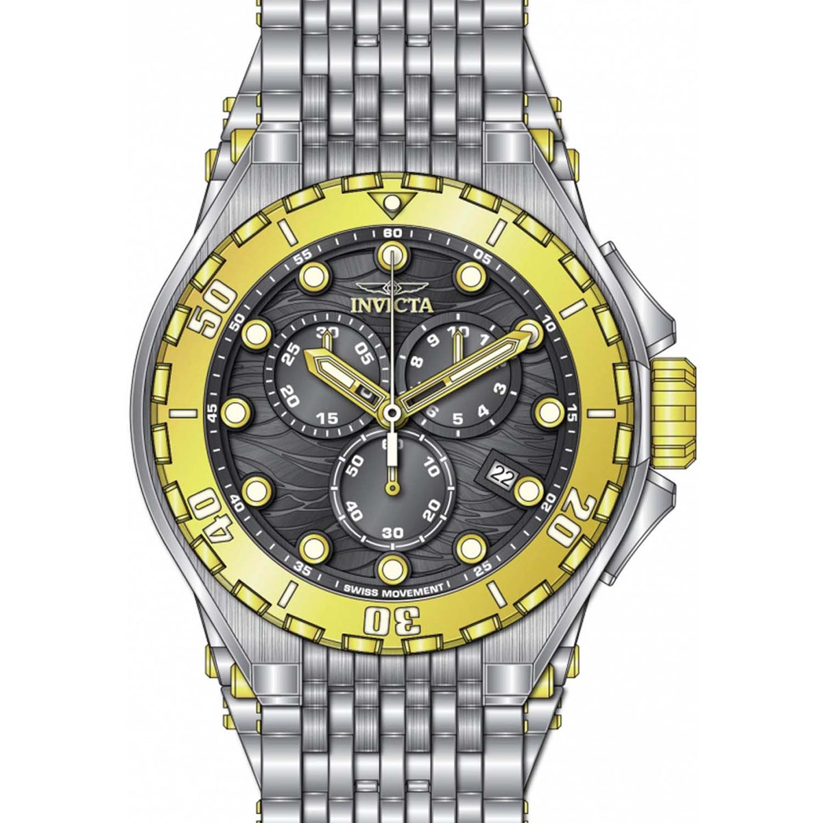 RELOJ INVICTA MASTERPIECE 44962 INV-267