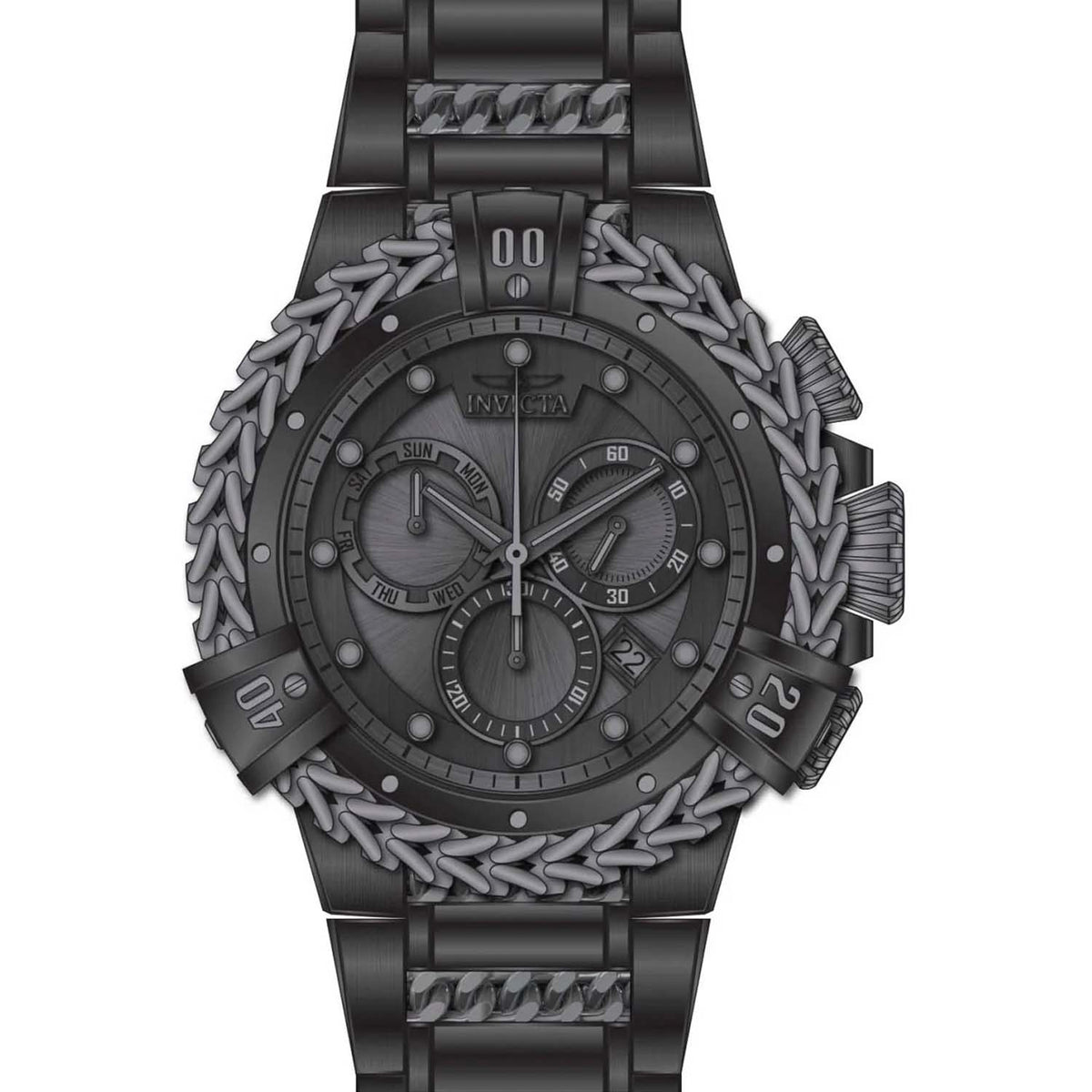 RELOJ INVICTA BOLT NEGRO  35575 INV-285