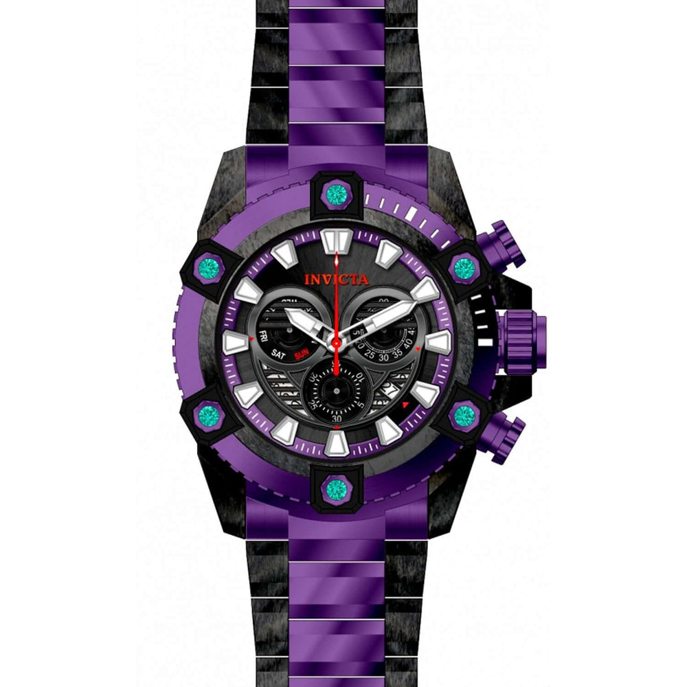 Reloj Invicta Coalition Forces 46657 Hombre Acero Morado