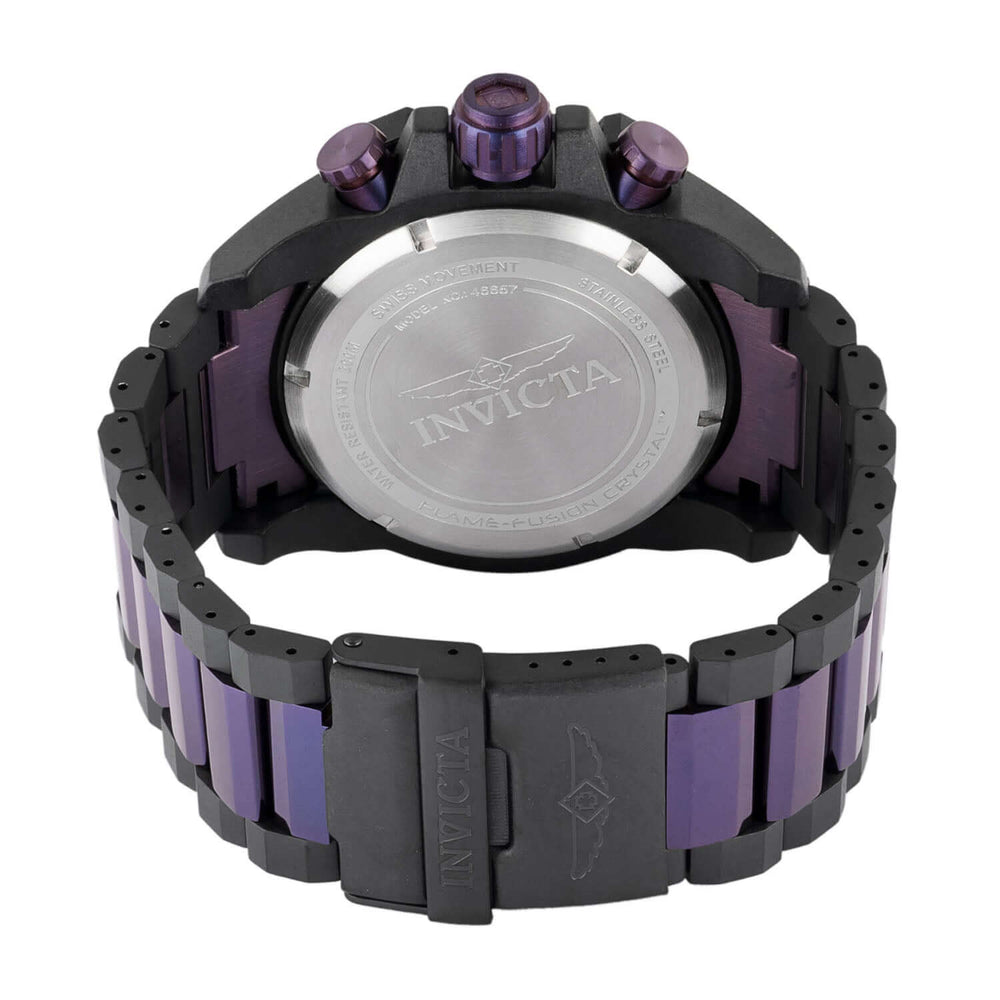 Reloj Invicta Coalition Forces 46657 Hombre Acero Morado