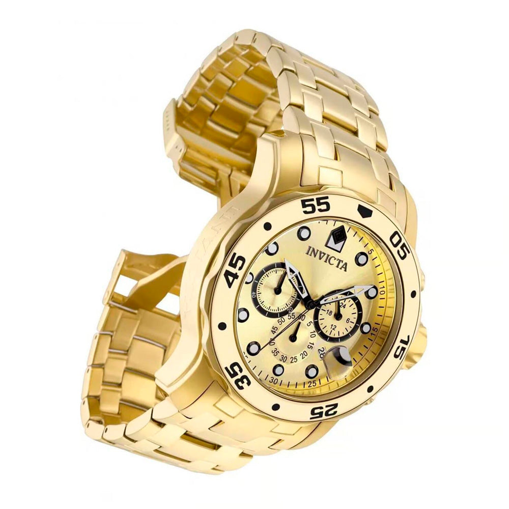 Reloj Invicta Scuba 0074 Hombre Acero Dorado