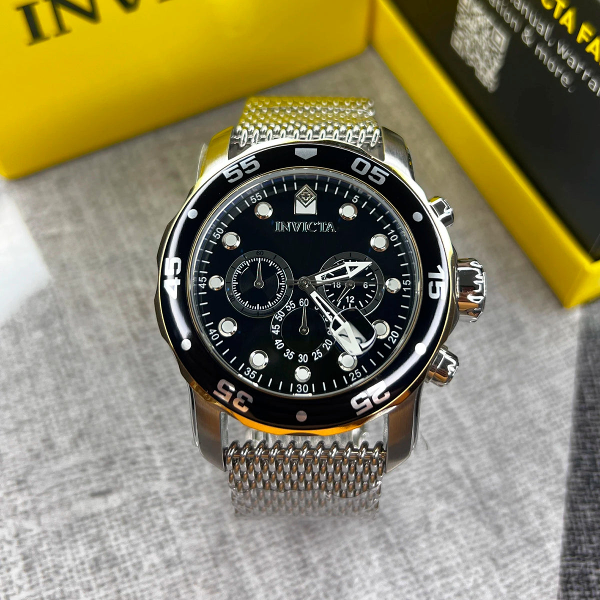 RELOJ INVICTA PRO DIVER PLATEADO 48073 INV-333