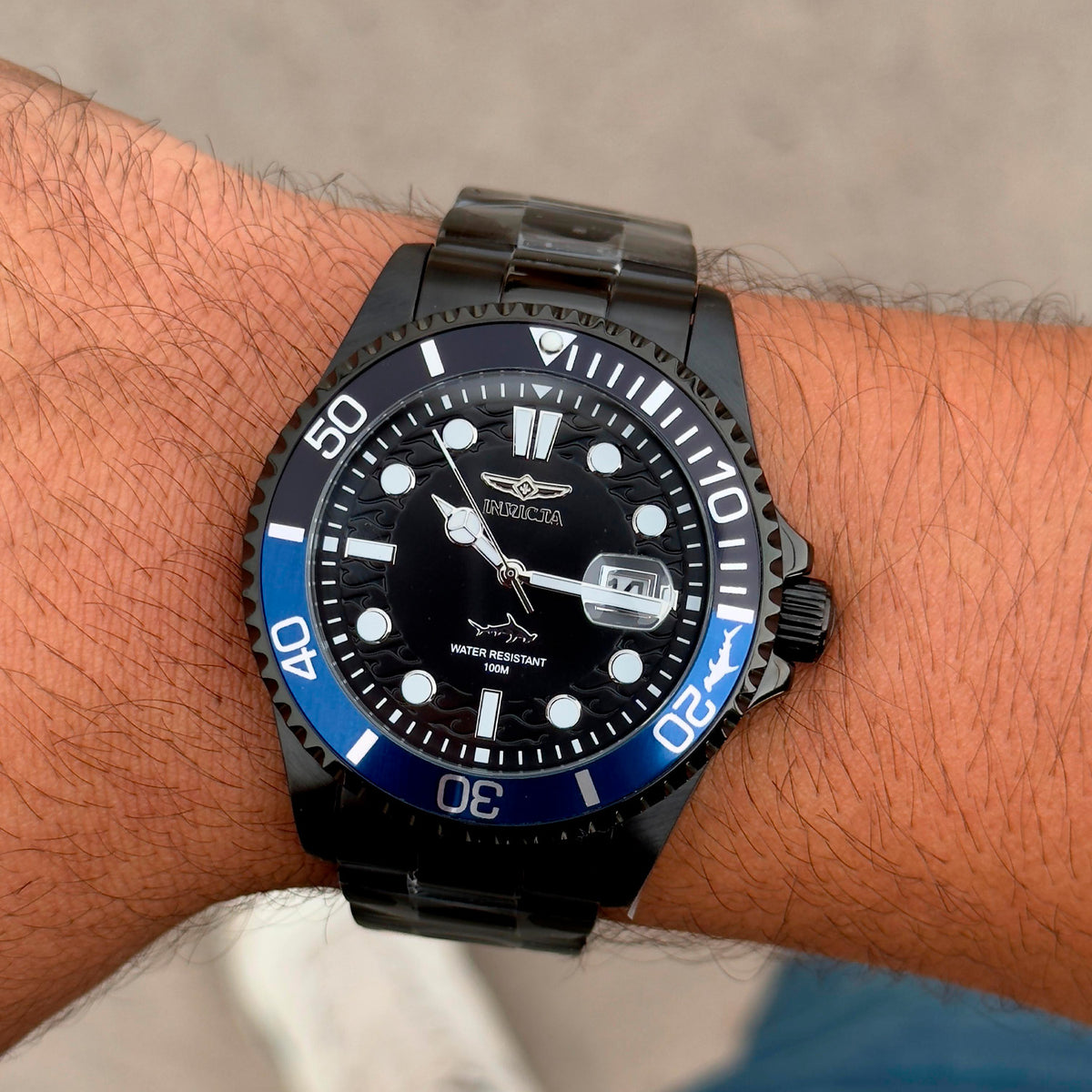 RELOJ INVICTA NEGRO PRO DIVER 44713 INV-354