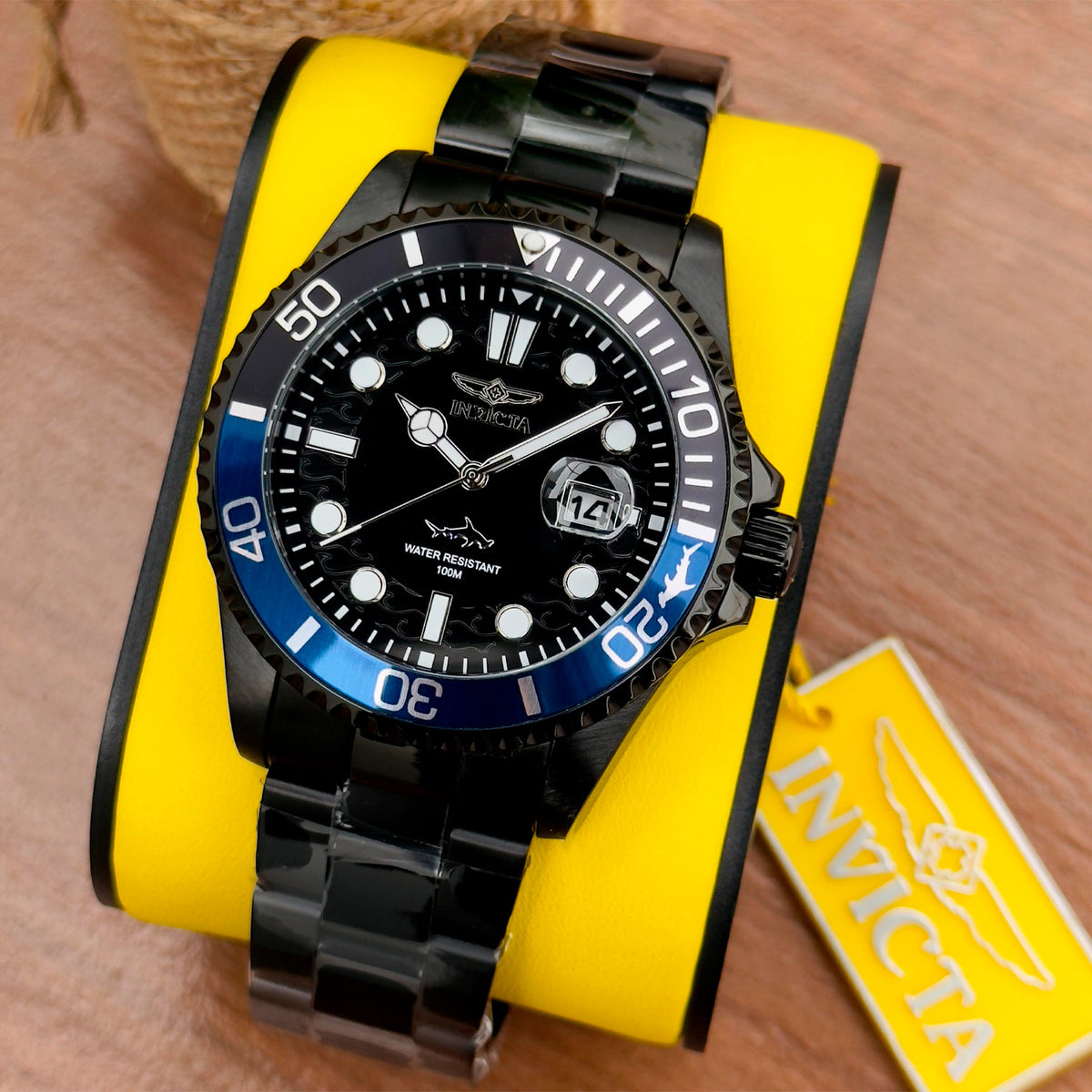 RELOJ INVICTA NEGRO PRO DIVER 44713 INV-354