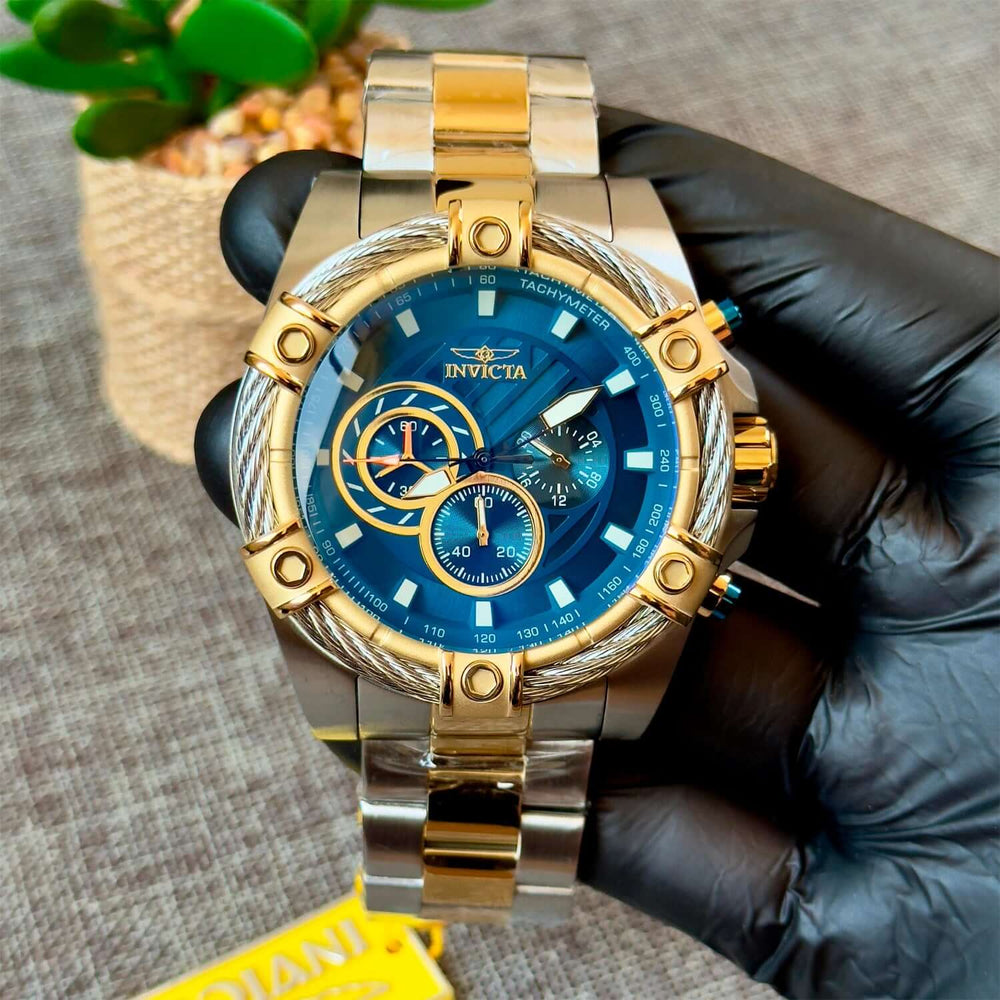 Reloj Invicta Bolt 25522 Hombre Acero Plateado