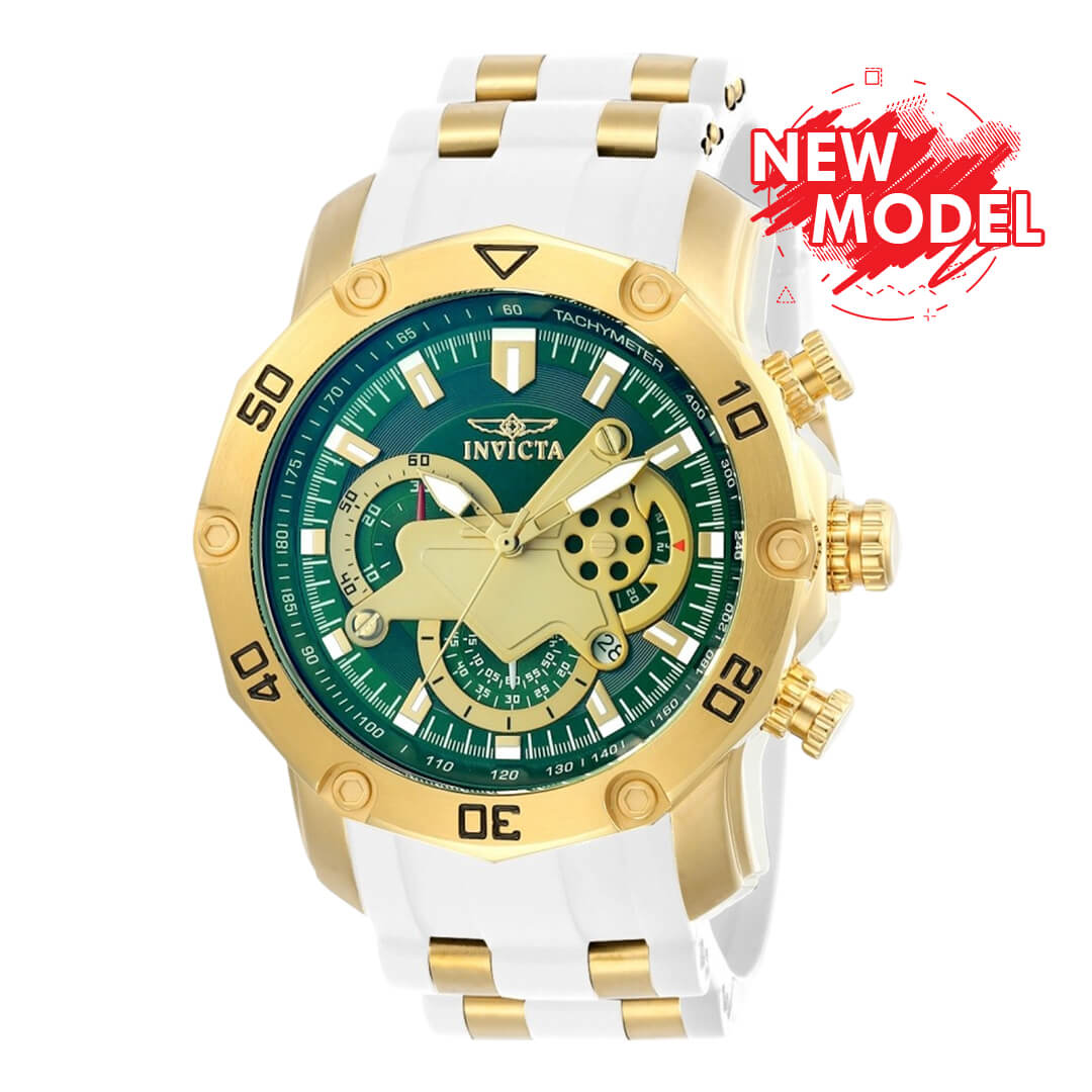 Reloj Invicta Scuba 23422 Hombre Deportivo Blanco
