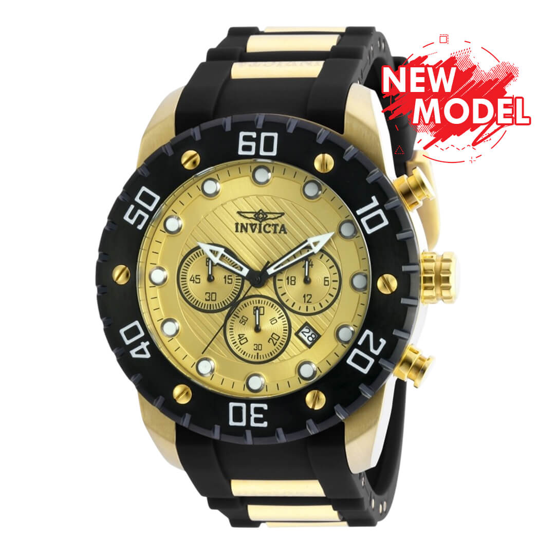 Reloj Invicta Pro Diver 20279 Hombre Deportivo Dorado