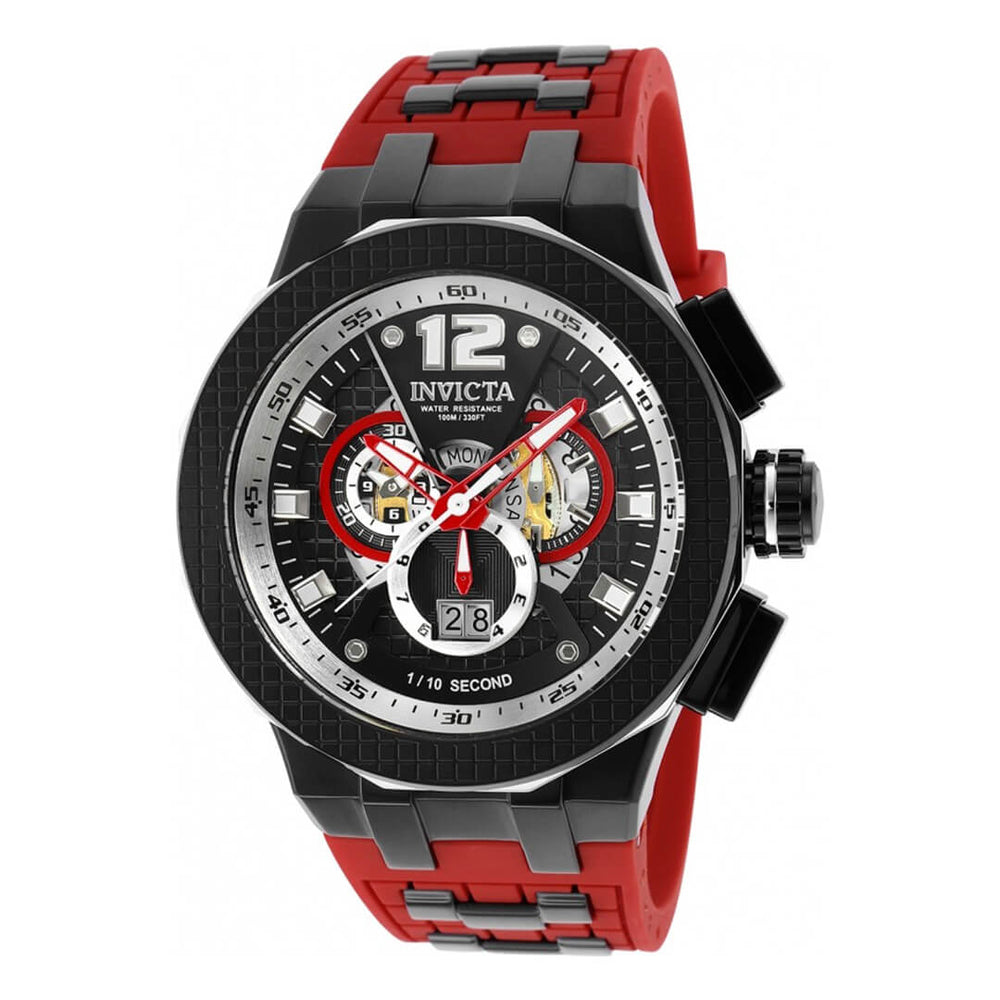 Reloj Invicta Speedway 37953 Hombre Deportivo Rojo
