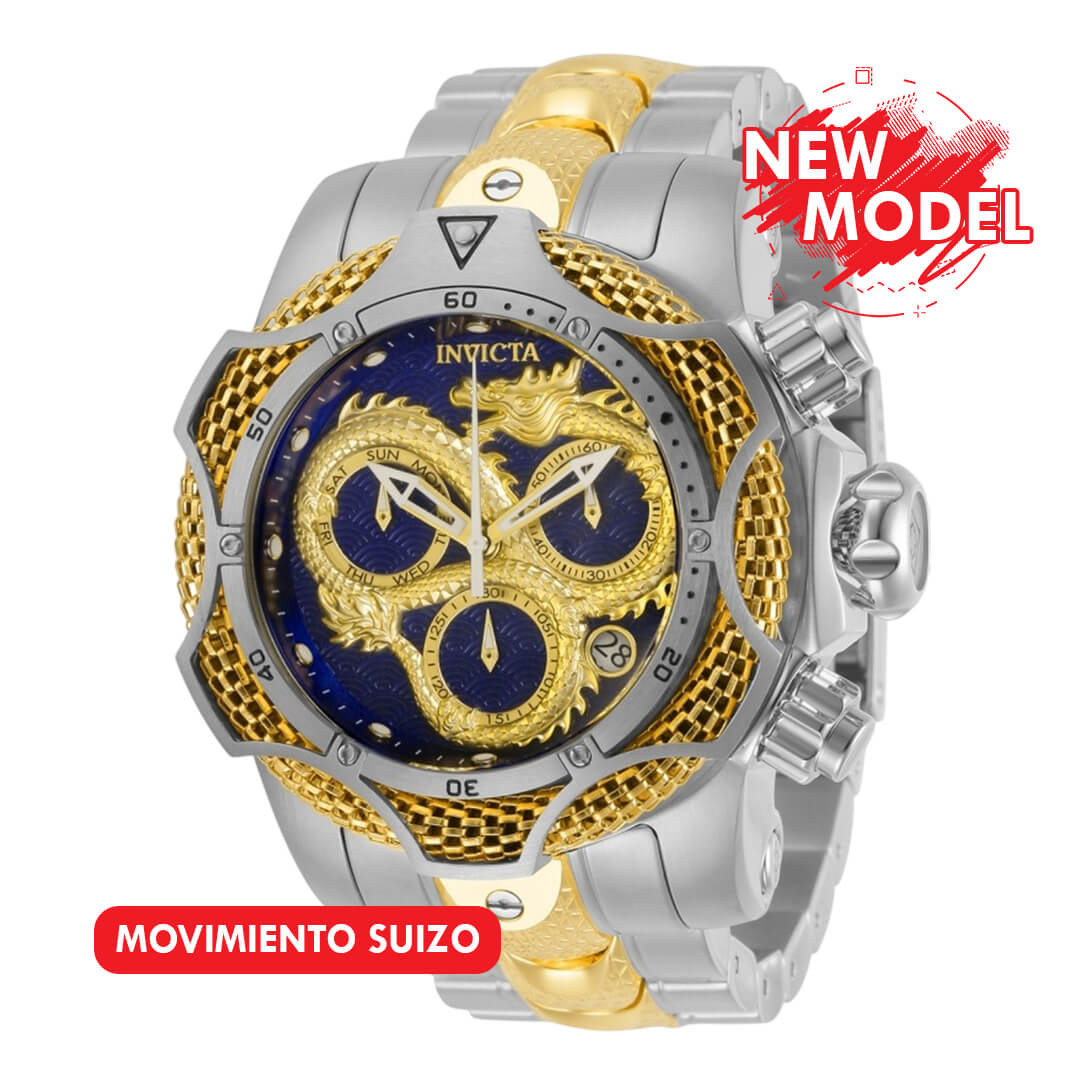 Reloj Invicta Reserve Venom 31516 Hombre Acero Plateado