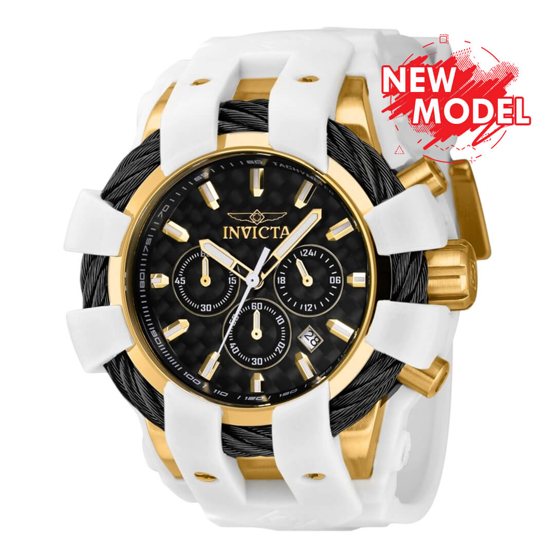 Reloj Invicta Bolt 40262 Hombre Acero Plateado