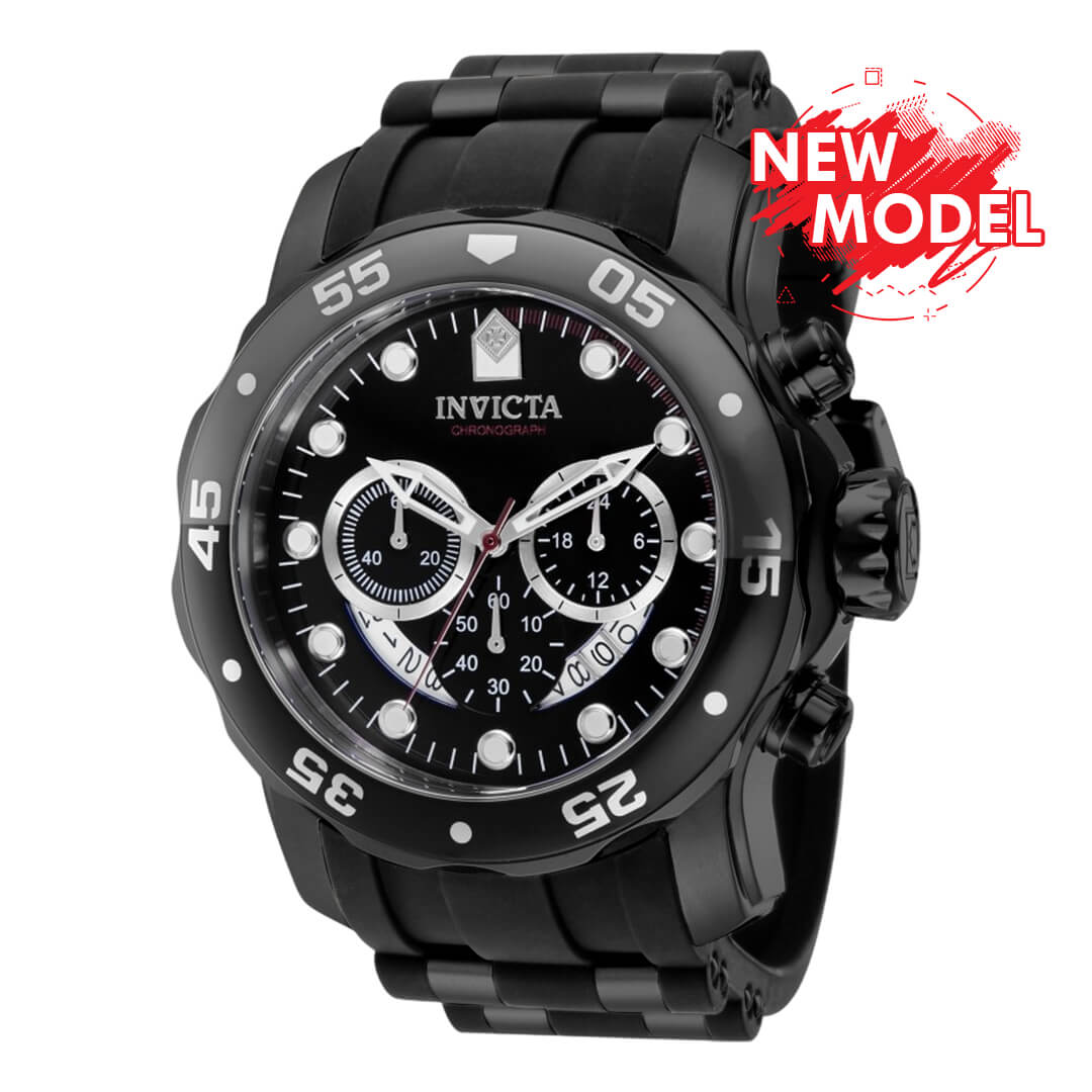 Reloj Invicta Scuba 37231 Hombre Deportivo Negro