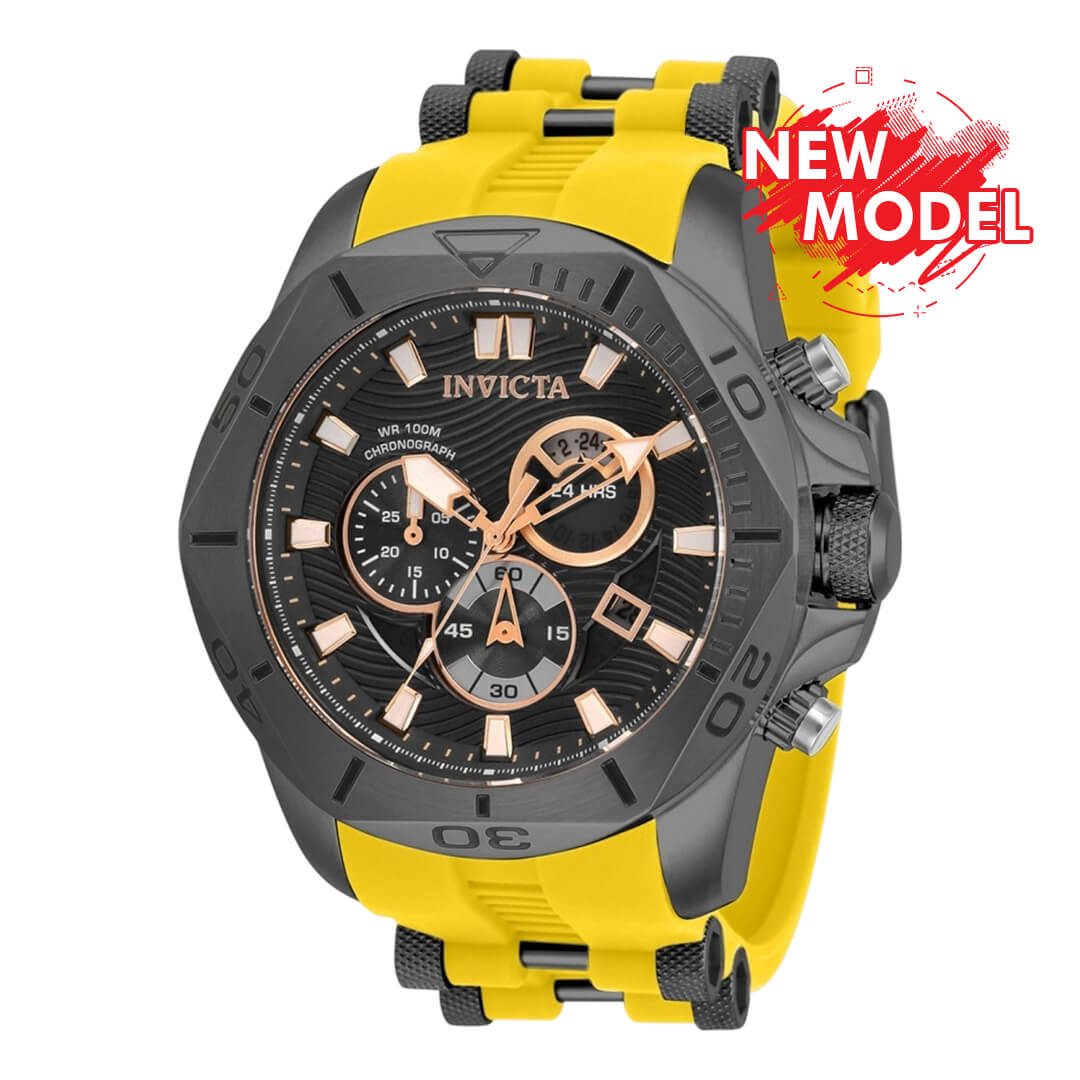 Reloj Invicta Speedway 32255 Hombre Deportivo Amarillo