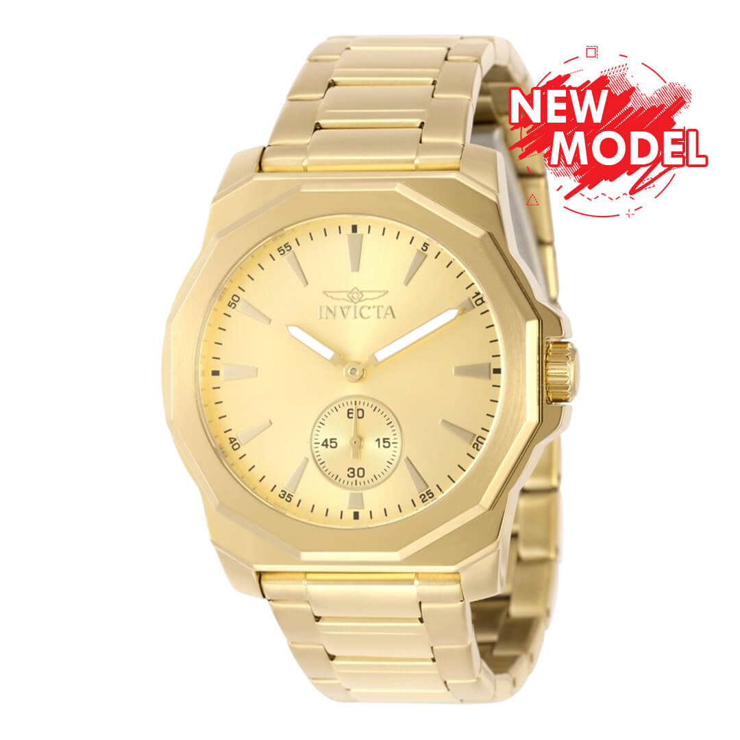 Reloj Invicta Speedway 49333 Hombre Acero Dorado