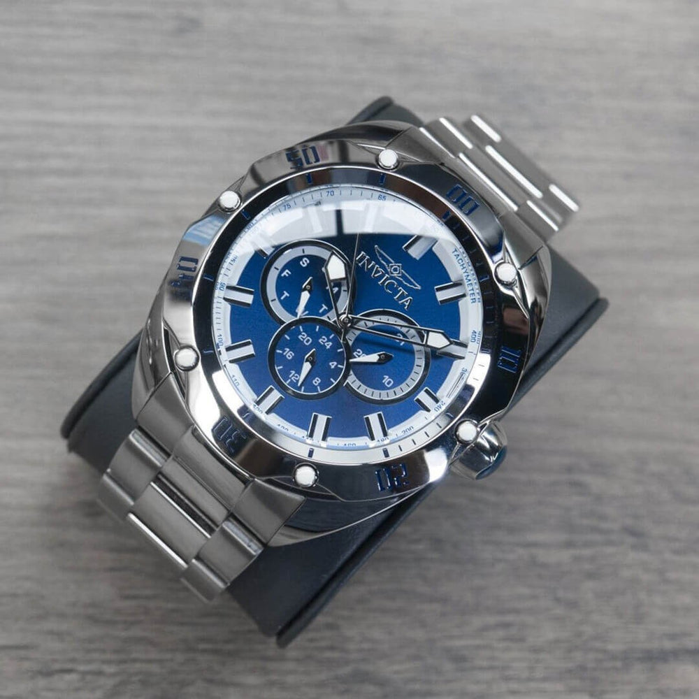 Reloj Invicta Venom Men 45730 Hombre Acero Plateado