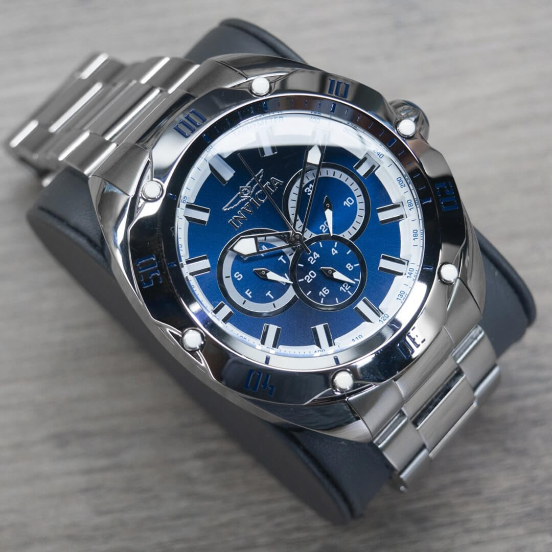 Reloj Invicta Venom Men 45730 Hombre Acero Plateado | INV-419
