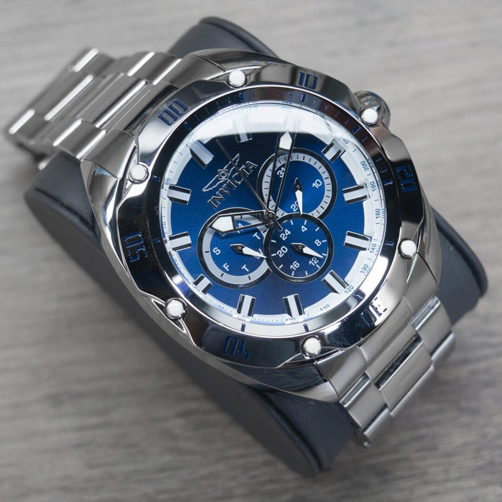 Reloj Invicta Venom Men 45730 Hombre Acero Plateado