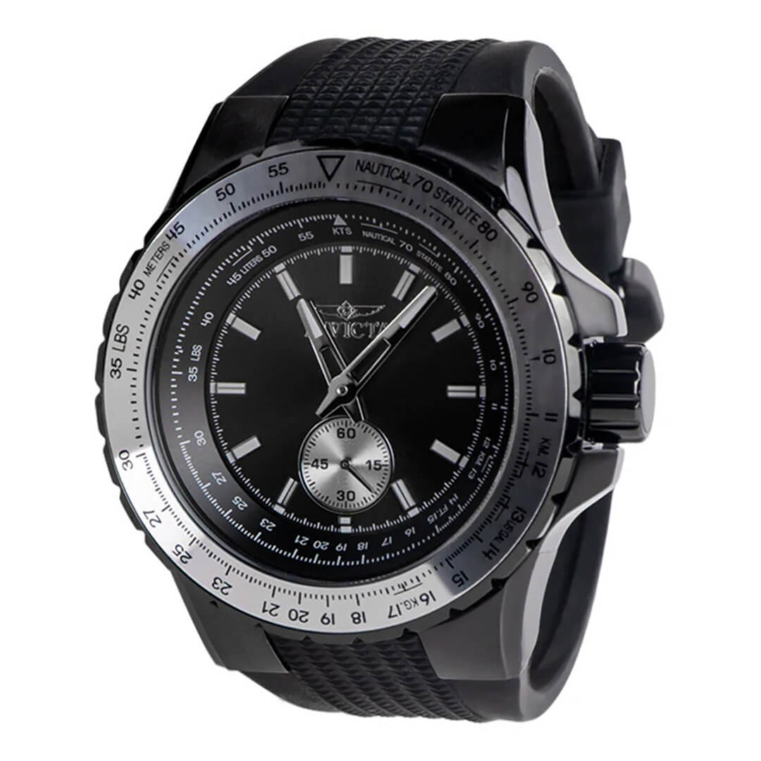 Reloj Invicta Aviator 49298 Hombre Deportivo Negro