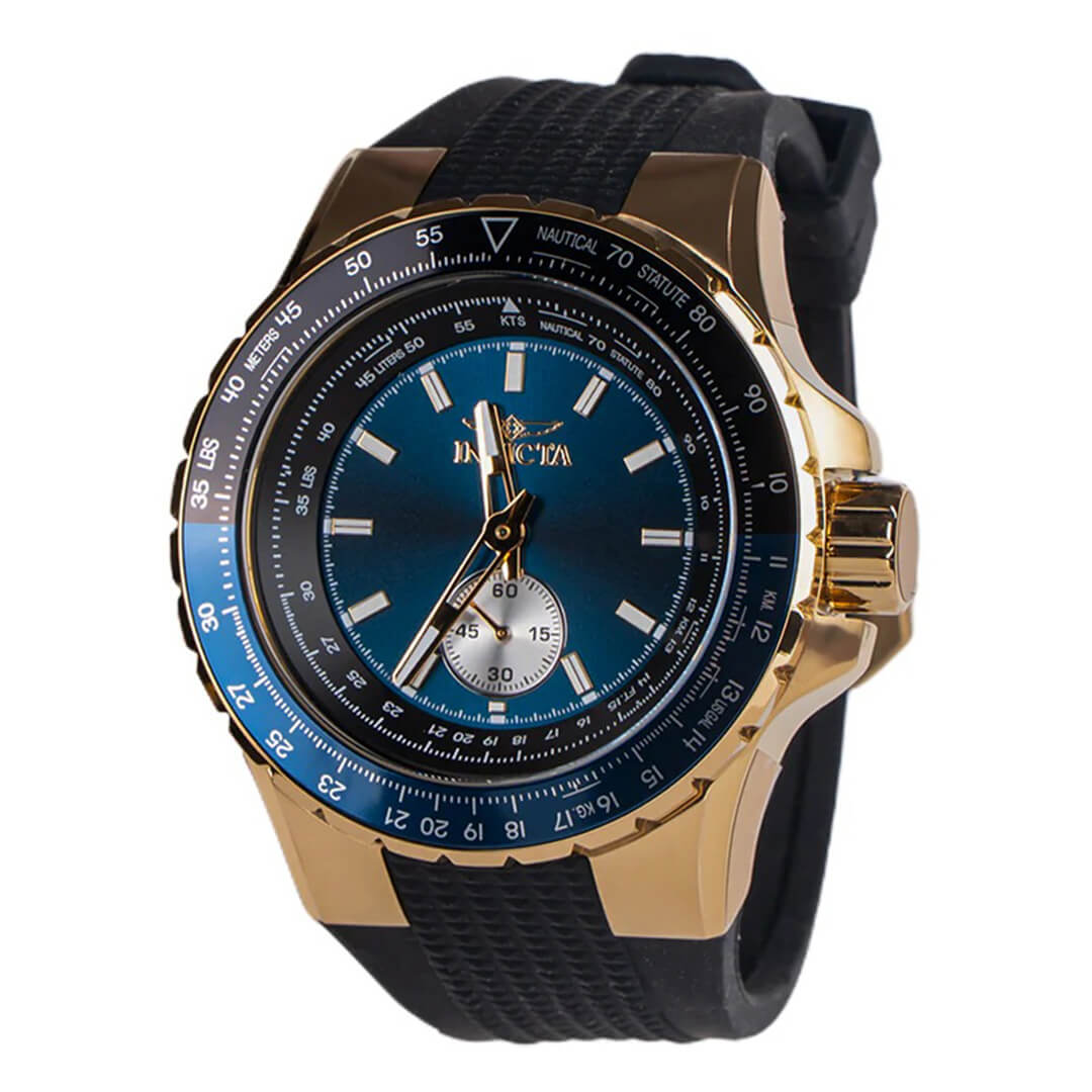 Reloj Invicta Aviator 49296 Hombre Deportivo Negro