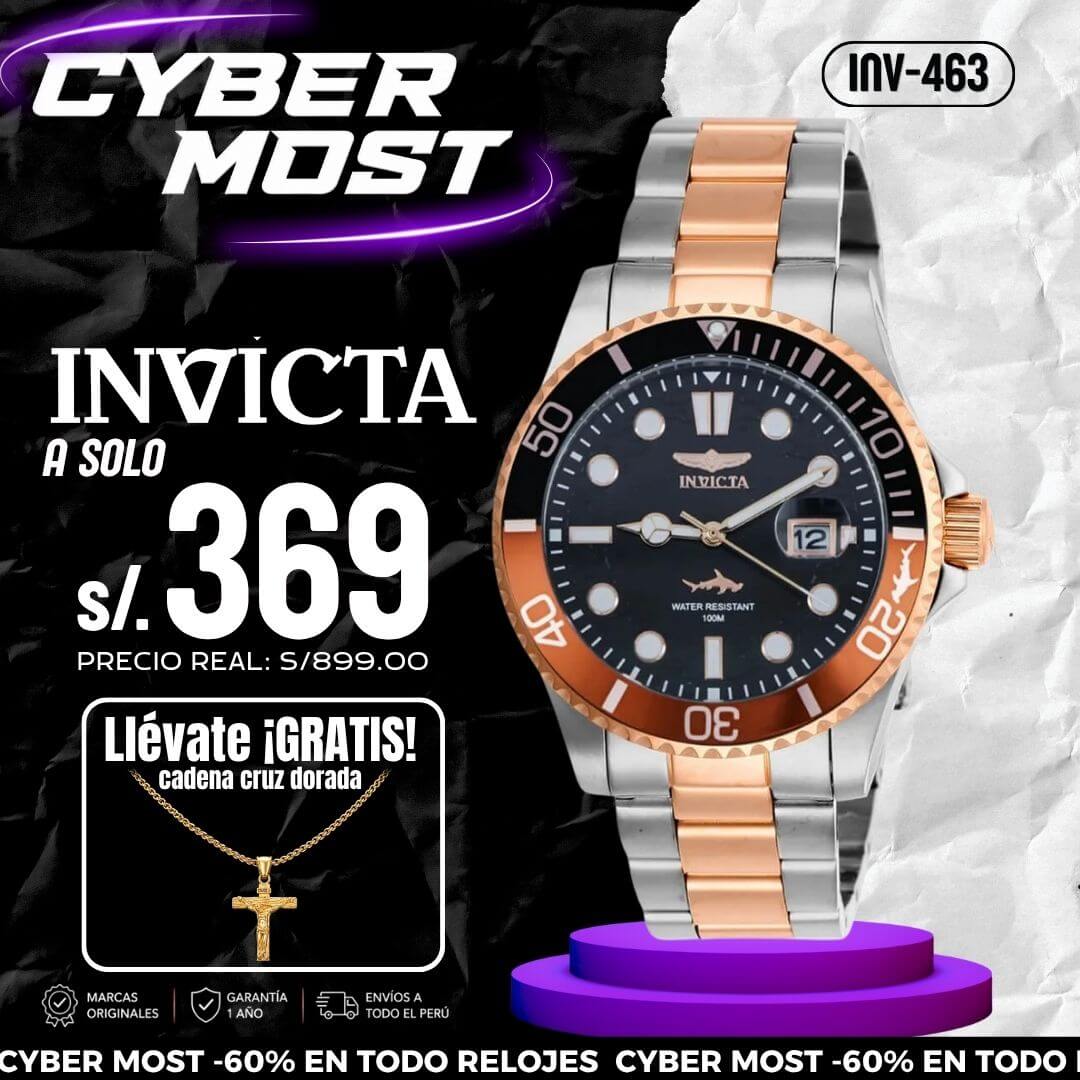 Reloj Invicta Pro Diver 44717 Hombre Acero Multicolor
