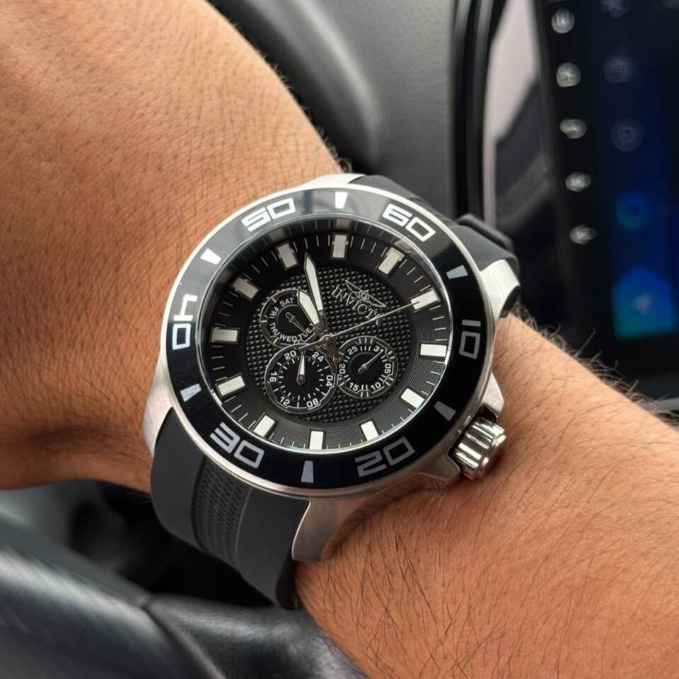 Reloj Invicta Pro Diver 28000 Hombre Deportivo Negro
