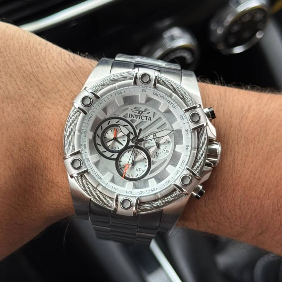 Reloj Invicta Bolt 48864 Hombre Acero Plateado