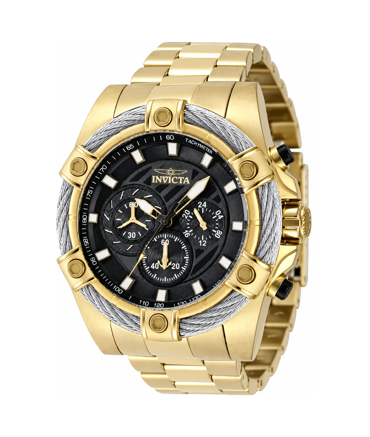Reloj Invicta Bolt Valkir 69799 Hombre Dorado | INV-559