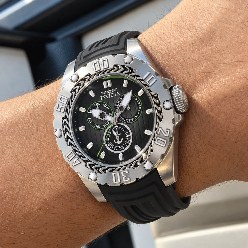 Reloj Invicta Ocean Voyage 48022 Hombre Negro | INV-562