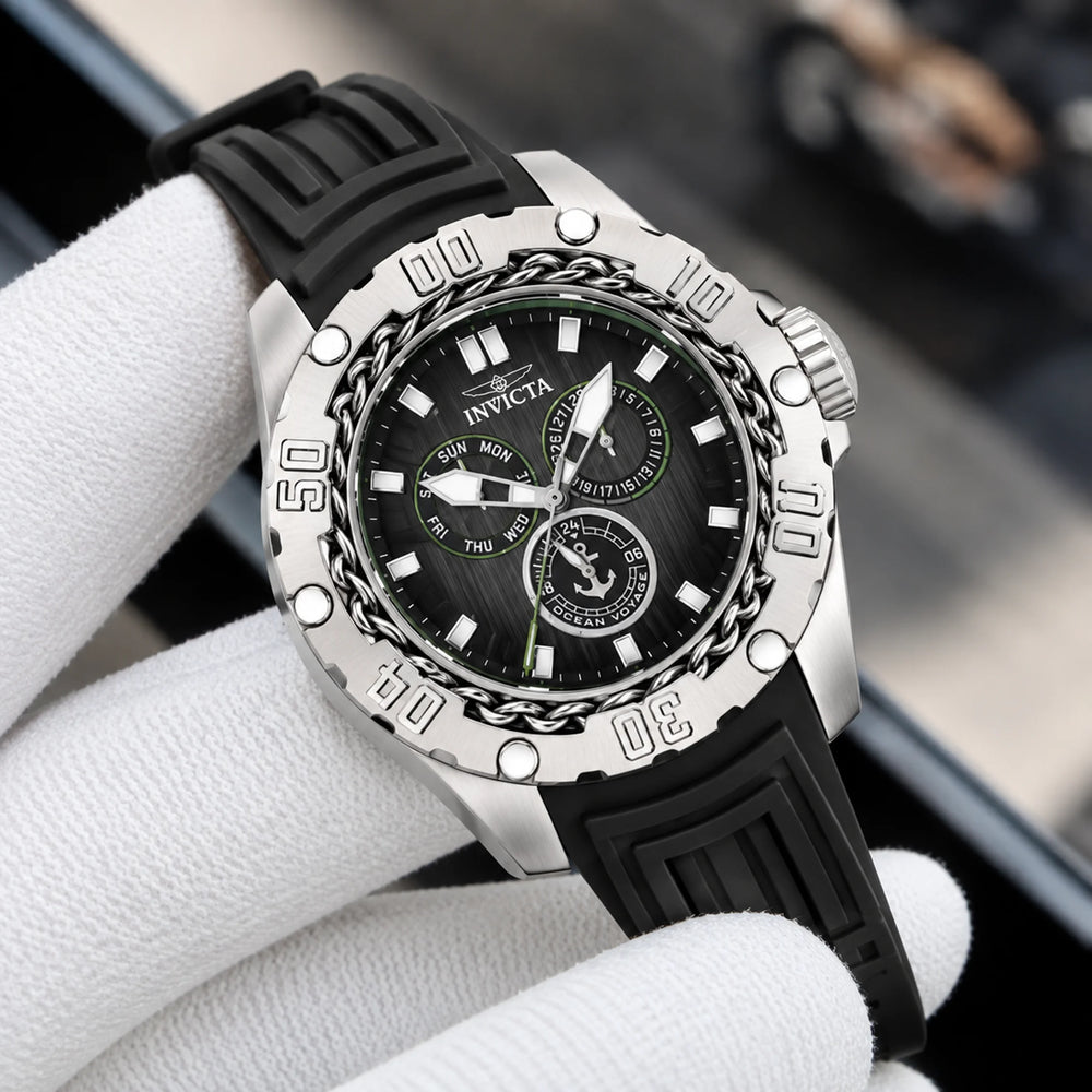 Reloj Invicta Ocean Voyage 48022 Hombre Negro | INV-562