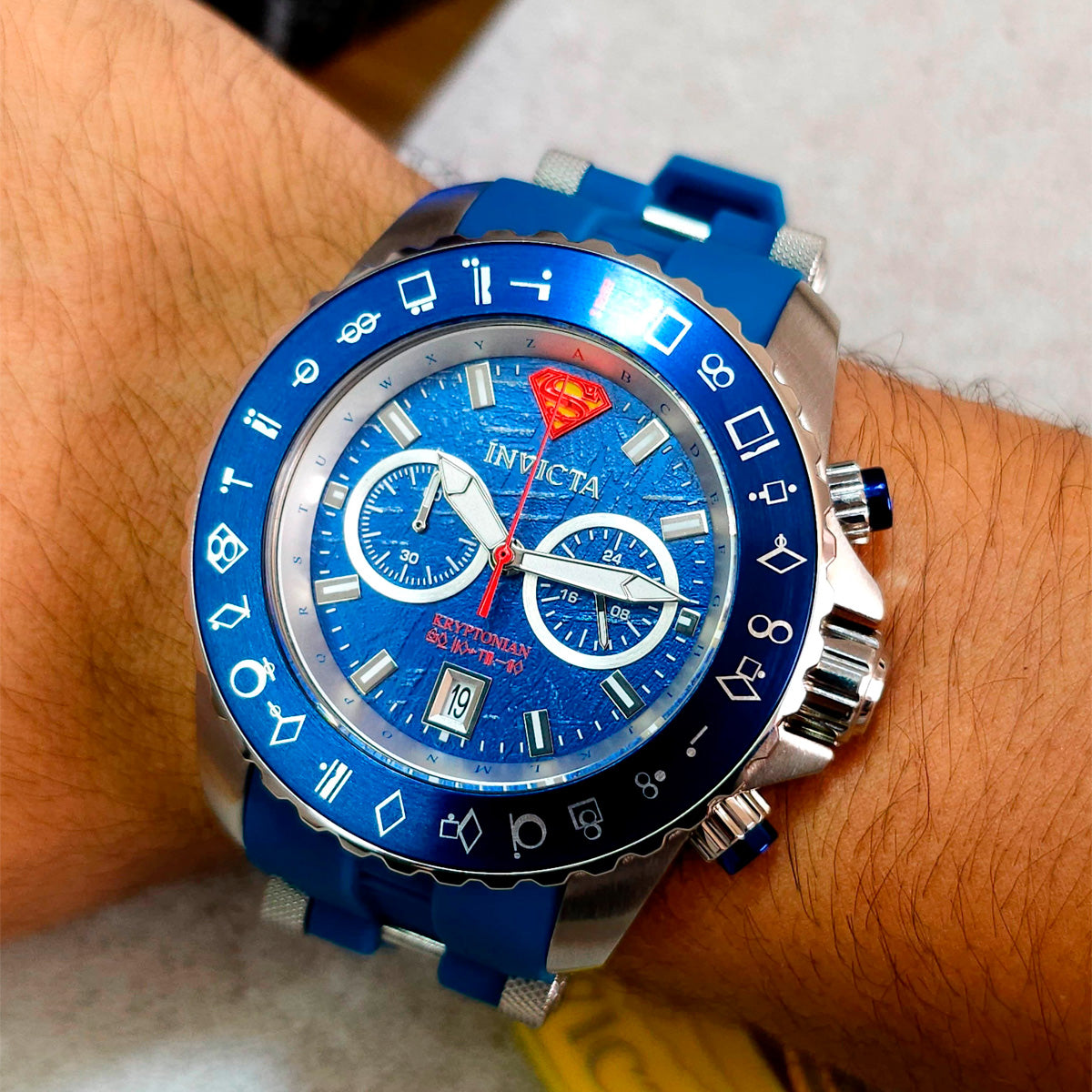 RELOJ INVICTA DC COMICS AZUL 34862 INV-60