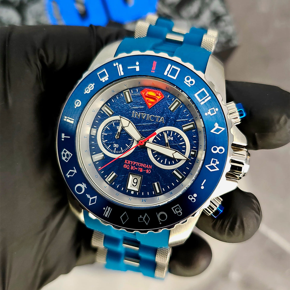 RELOJ INVICTA DC COMICS AZUL 34862 INV-60