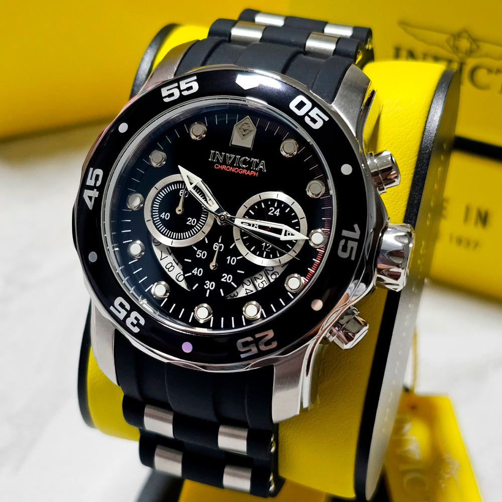 Reloj Invicta Scuba 6977 Hombre Deportivo Negro