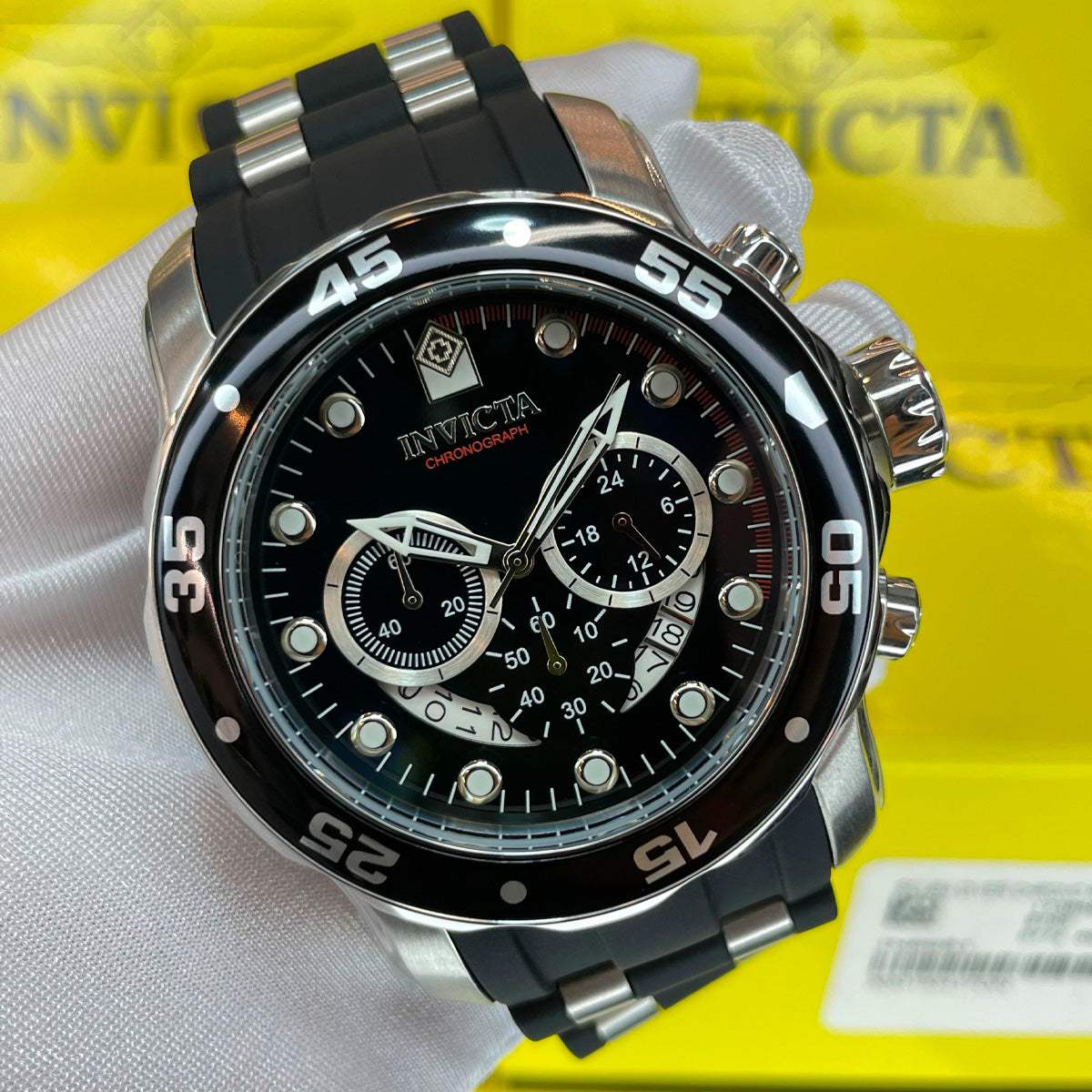 Reloj Invicta Scuba 6977 Hombre Deportivo Negro