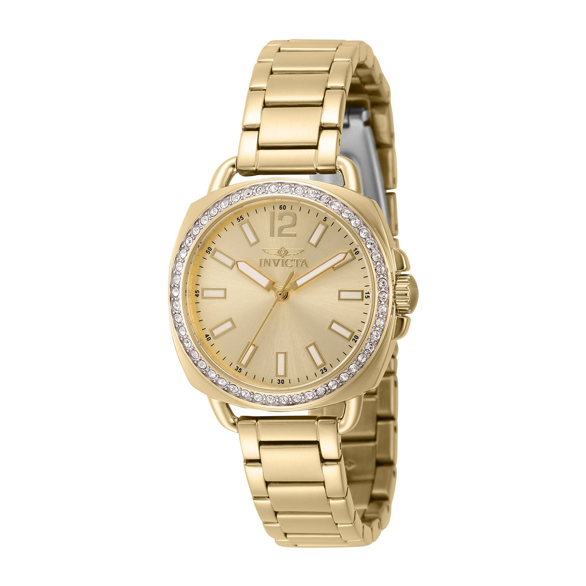 RELOJ INVICTA WILDFLOWER CRISTAL DORADO 46342 INV-M-35