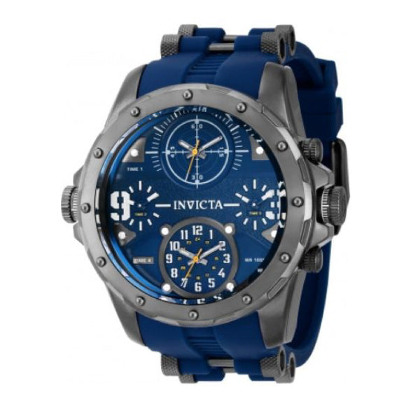 RELOJ INVICTA FUERZAS DE COALICIÓN AZUL CON GRIS 39354 INV-172