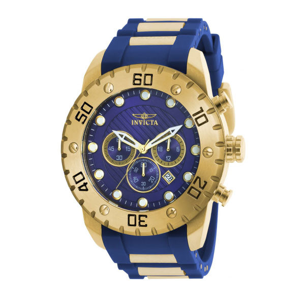 Reloj Invicta Scuba 20280 Hombre Silicona Azul