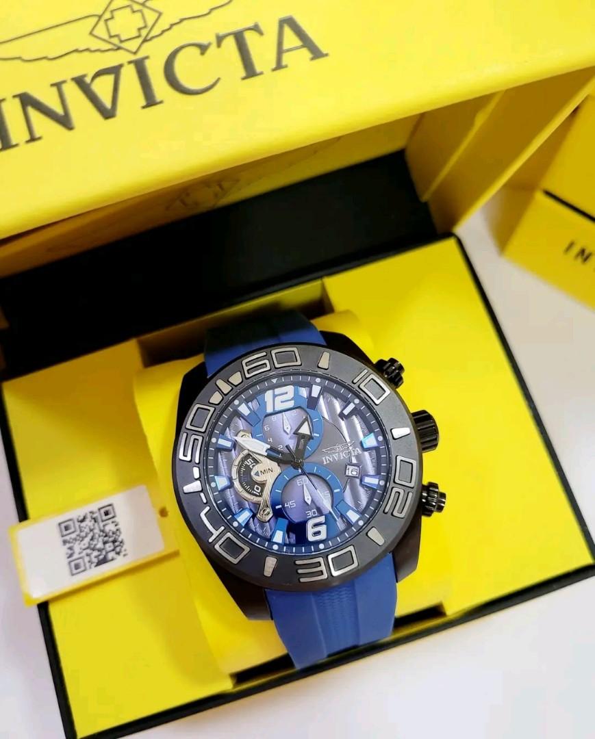 RELOJ INVICTA PRO DIVER NEGRO CON AZUL 22812 INV-157