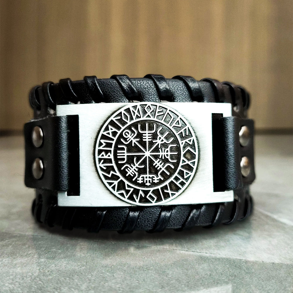 Pulsera Trial JOY-6 Hombre Cuero Negro