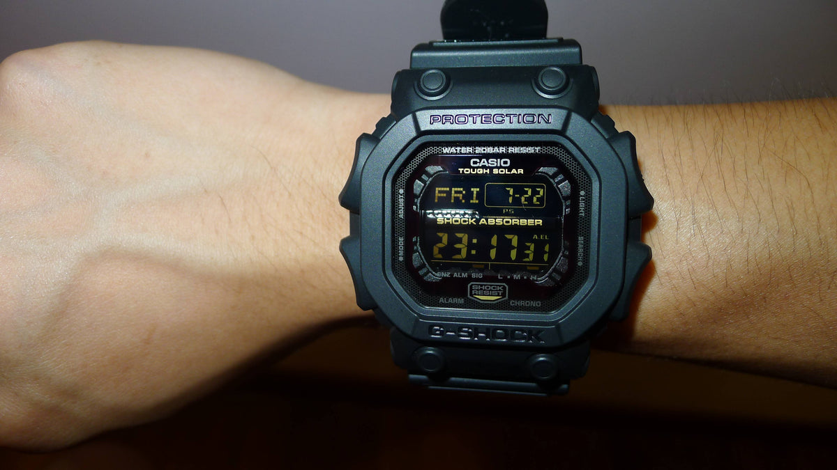 RELOJ G-SHOCK NEGRO MULTIFUNCIÓN G-S-127