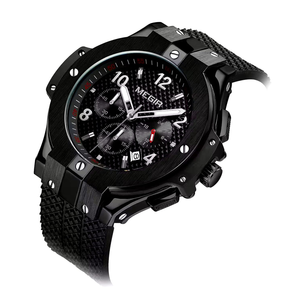 Reloj Megir MEG-64 Hombre Casual Negro