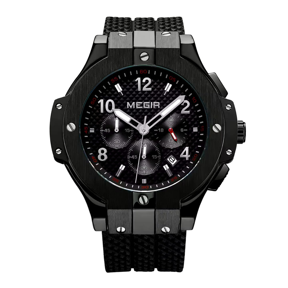Reloj Megir MEG-64 Hombre Casual Negro