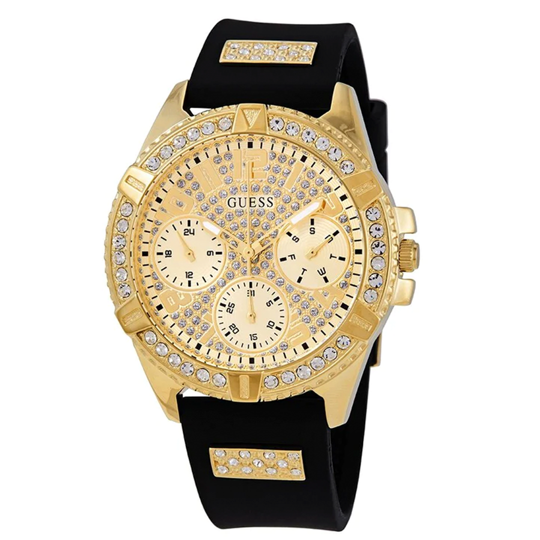 RELOJ GUESS NEGRO CON DORADO U1160L1 GUE-M-14