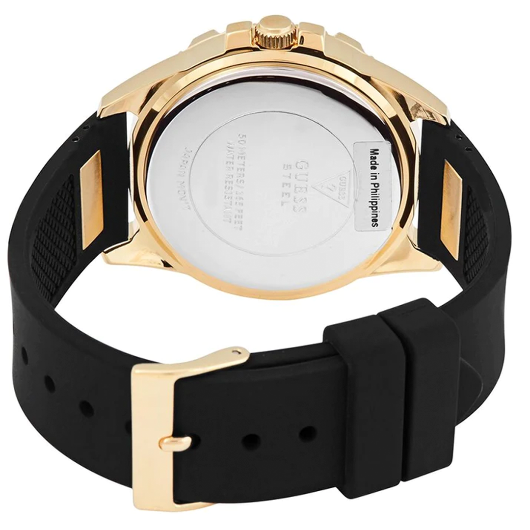 RELOJ GUESS NEGRO CON DORADO U1160L1 GUE-M-14