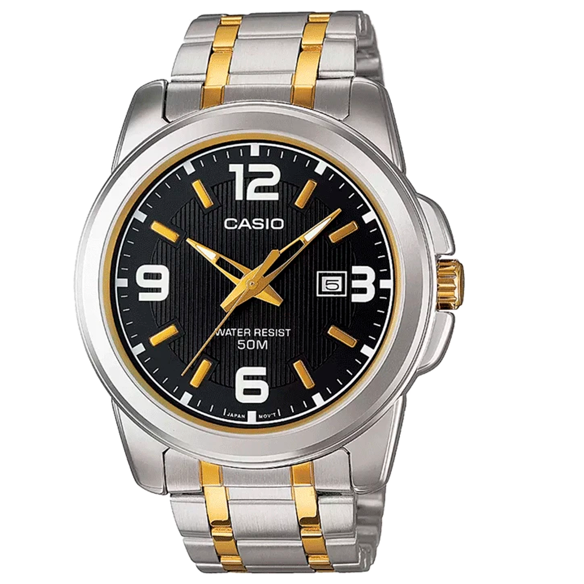 Reloj Casio MTP-1314SG-1AV Hombre Acero Plateado | CAS-97
