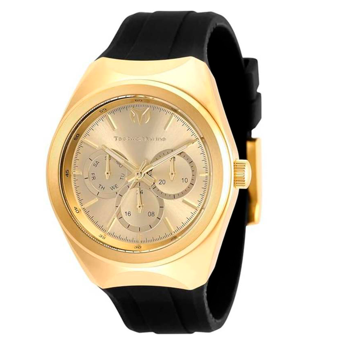 RELOJ TECHNOMARINE MUJER NEGRO - DORADO TM820018 TM-1