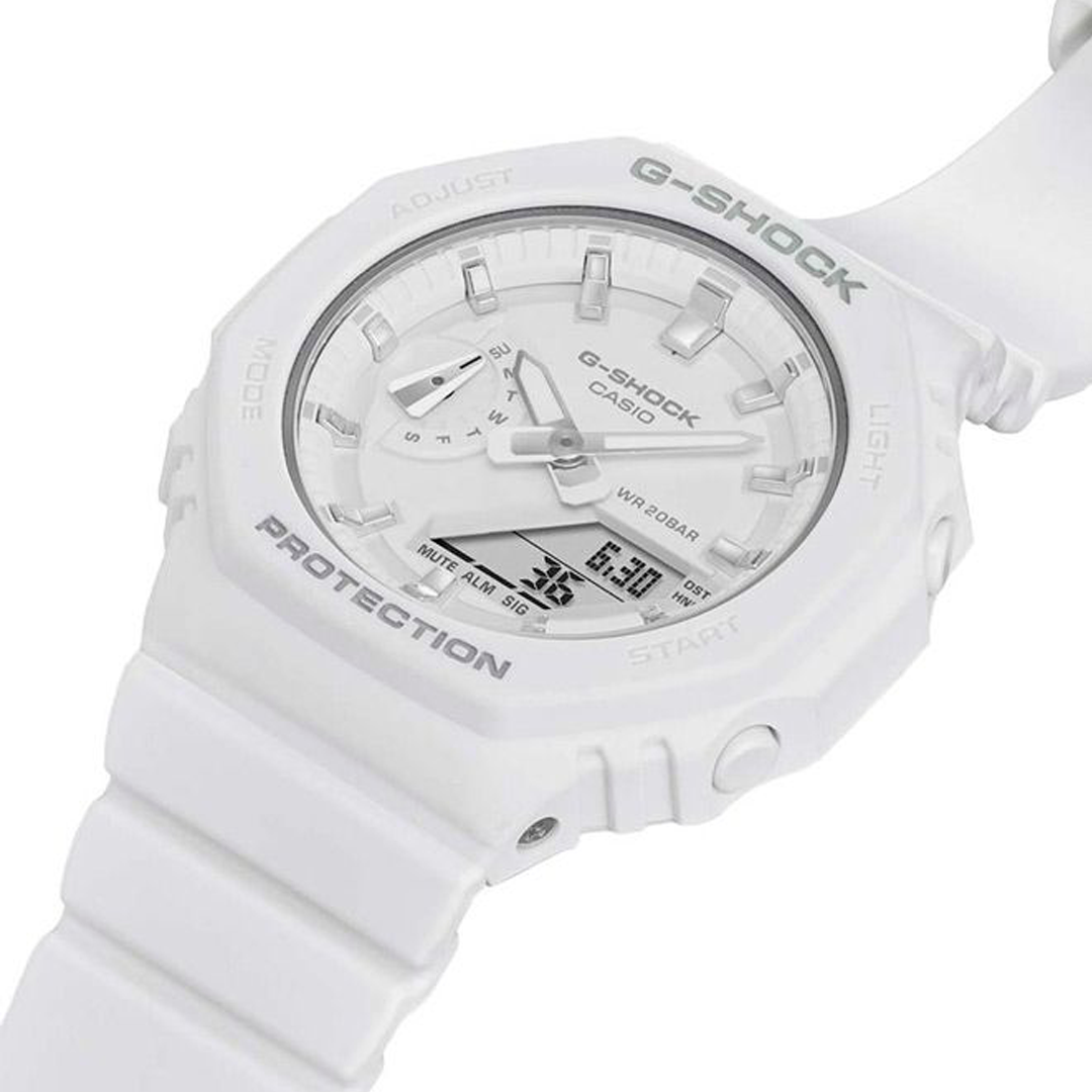 RELOJ G-SHOCK BLANCO G-S-M-1