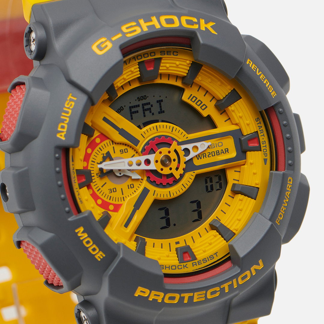 RELOJ G-SHOCK AMARILLO G-S-260