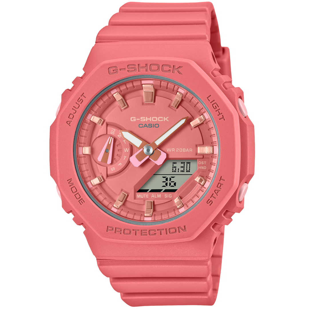 RELOJ G-SHOCK ROSADO G-S-M-2