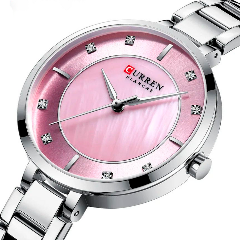 Reloj Curren CUR-M-5 Mujer Acero Plateado