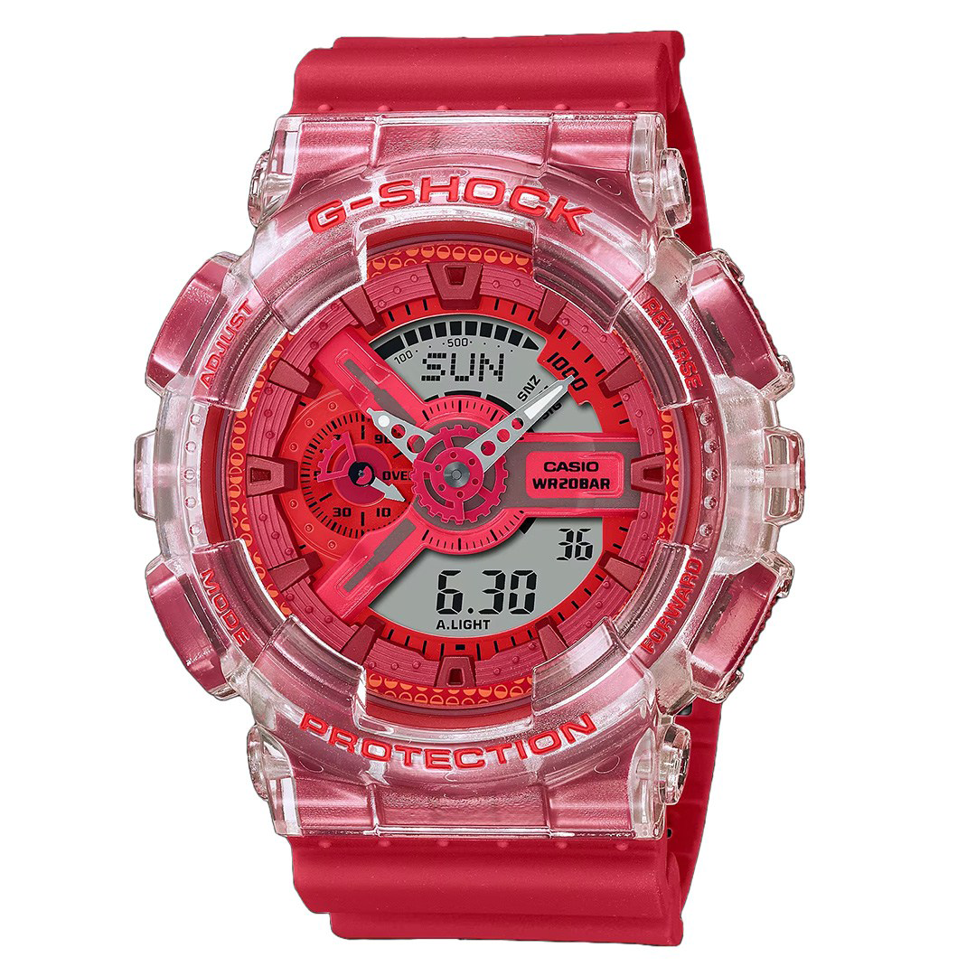 RELOJ G-SHOCK ROJO G-S-261