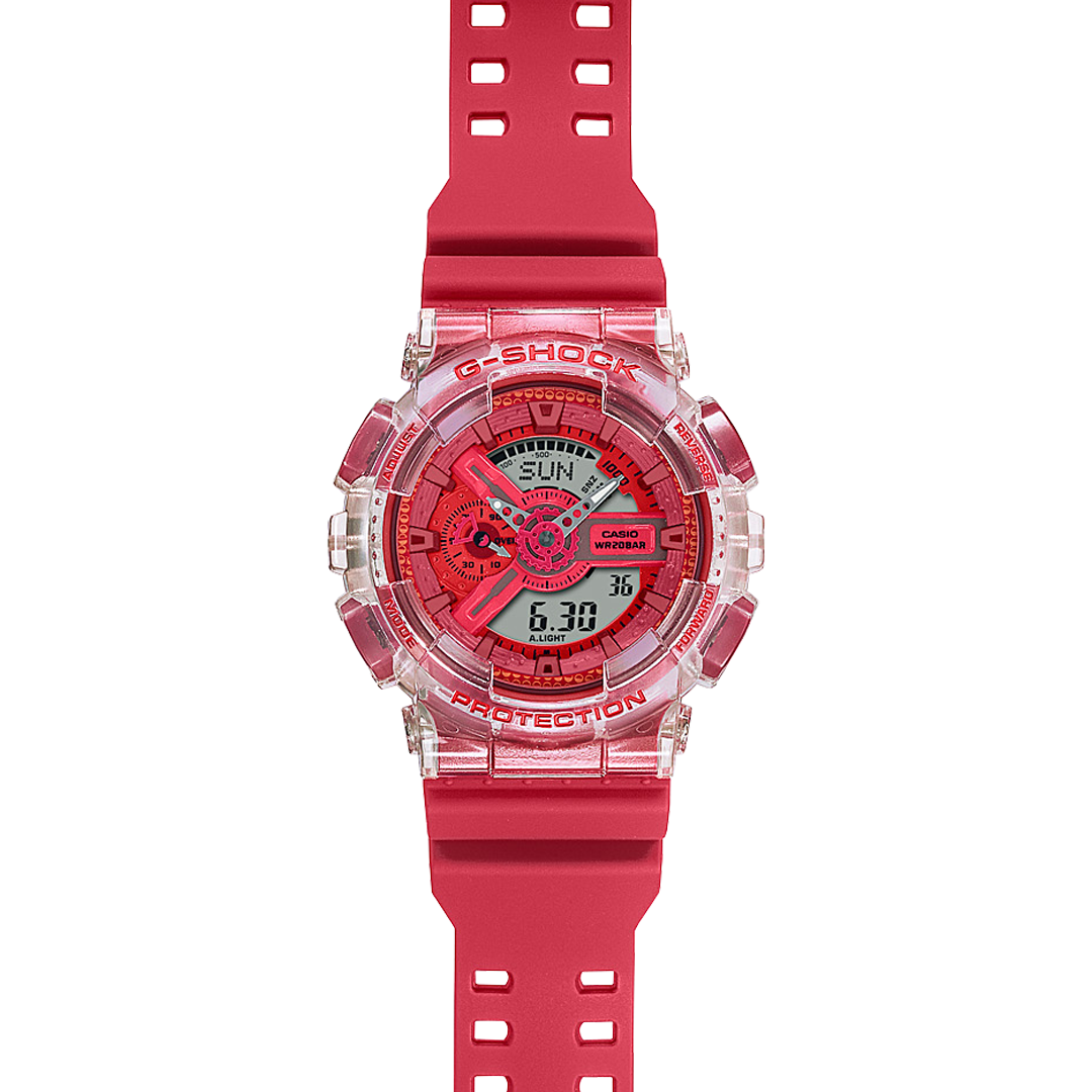 RELOJ G-SHOCK ROJO G-S-261